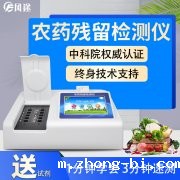 农药检测仪快速、灵敏、操作简单、成本低廉……